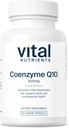 Vital Nutrients CoQ10 200mg | Vegan Supplemento | Potente antiossidante di CoEnzyme Q10 per sostenere i livelli di salute e di energia del cuore* | Gluten, Dairy e Soy Free | Non-GMO | 60 capsule