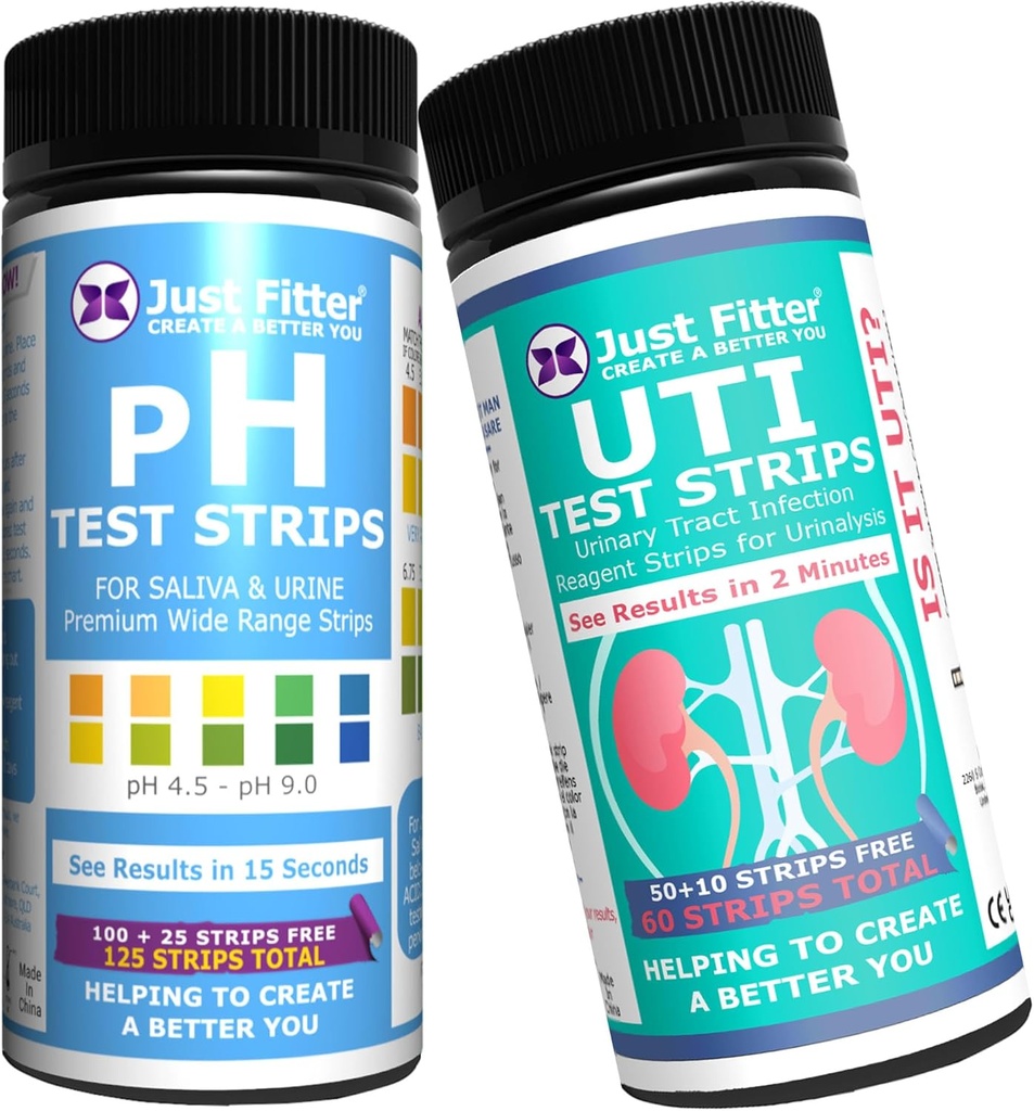 pH и UTI Urinary Tract Infection Test Strip Bundle. Простой, быстрый и точный результат. Home Тестирование Stick Kit.