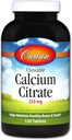Carlson Chewable Calcium Citrate 250 mg, Vanilla, 120 tabletta