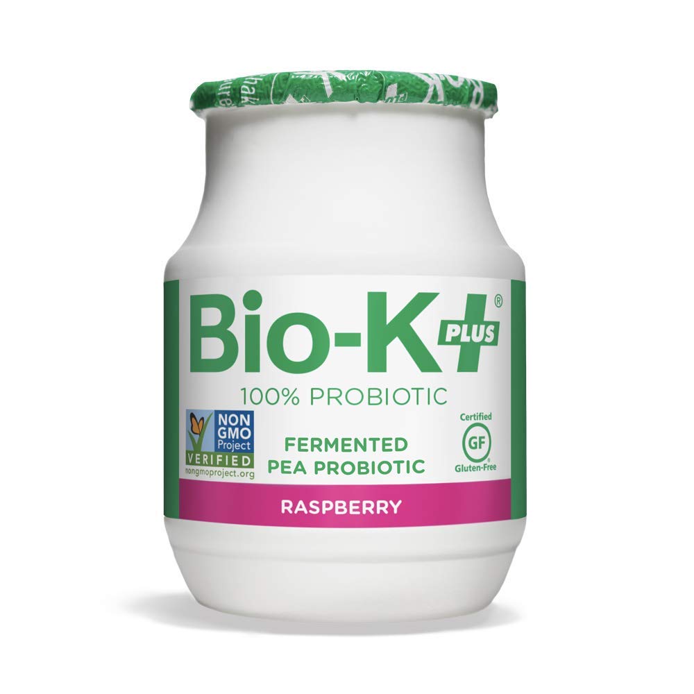 Bio-K Plus Organic Raspberry Fermented Pea Probiotic 6pk, 3.5 FZ