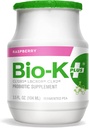 Bioo-K Plus Raspberry Fesermented Pea Probiotic 6 paquet, 3. 5 Fz