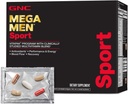 Mega Men Sport Vitapak Programa, Nutrición Completa Conveniente, 4 produtos en 1 Packet, Rendemento Atlético, Enerxía, Recuperación, Fluxo de sangue, Arginina, 200mg cafeína, Termogênica, Oferta de 30 días
