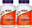 NOW Foods Super Enzymes, 180 Tablet (180 Tab X 2)