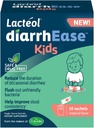 DiarrhEase Kids - A Safe, Drug Free and clinical Tested postbiotic Strain That Shortens The Durasi Occational Diarhead - Bekerja Alami dengan Tubuh Anak Anda, 10 Count