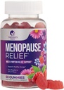 Menopause Supplement for Women - Complete Multi-Benefit Menopause Relief Gummy for Mild Hot Flashes & Night Sweats, Natural Balance & Energy Support, Menopausal Vitamins, Gluten Free - 60 Gummies