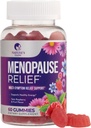 Menopause Supplement for kvinner - Komplett multi-Benefit Menopause Relief Gummy for Milde Hot Flashs & Night Sweats, Naturlig balanse og energi støtte, Menopausal vitaminer, ikke-GMO - 60 Gummies