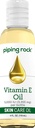 Piping Rock Vitamin E Olje | 5000 IU | 4 fl oz | for hud, ansikt, hår, og negler | Nourishing Supplement