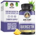 chircetin ในสมัยโบราณกับ Bromesen | Quercetin 1000 mg Bromeen 200 mmg ต่อการให้บริการ | รองรับระบบอิมมูน, เข้าร่วมสุขภาพ, การฟื้นฟูสุขภาพ และดูแลสุขภาพทั้งหมด – 120 Capsuls