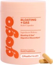O Positiv GOGO Bloating & Gas Digestive Relief - Digestive Enzymes for Bloating Relief & Water Retainment - Газови добавки за облекчаване с Bromelain, Ginger Root, & Milk Thitle - 30 Сервиз (пакет от 1)