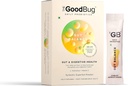 Gut Health & Immunity Probiotic for Men & Women, Strong Digestive & Immunity Support Gut Balance Supplement Stick - Probiotics + Inulin + Vitamin C 3Bn CFU of Clinically Proven Strains - 30 Days Pack