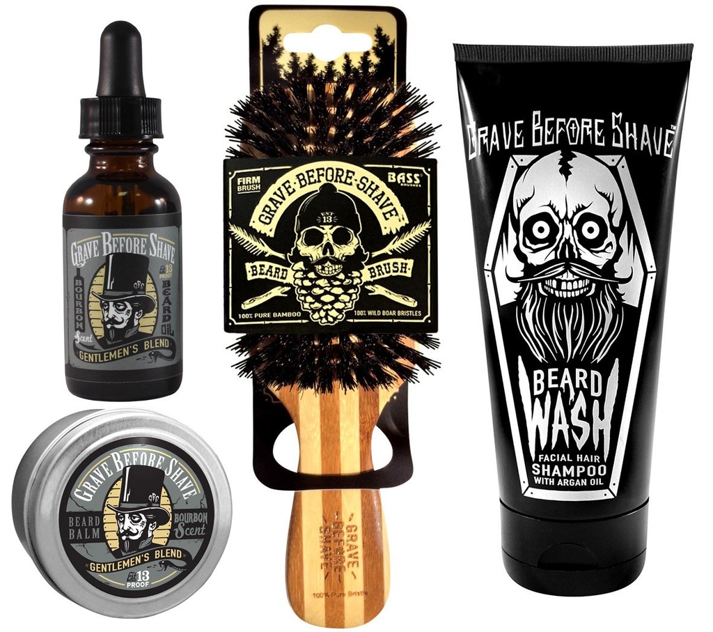 ShaveTM Beard Care Pack(Gentlemen's Blend)の前のグレーブ
