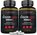 Begrunnet Laboratories (2 Pack Vigor nå Max 1600MG Avansert menns helse formel 120 kapsler