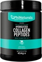Phinaturals Hydrolysed Collagen Peptides Powder (aromiton) naisille ja miehille - Ruoho Fed naudanliha Collagen