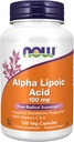 NU Mattilskudd, Alpha Lipoic Acid 100 mg med vitaminer C & E, gratis radikal Scavenger*, 120 Veg Kapsler