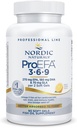 Nordic Naturals ProEFA 3-6-9, Lemon Flavor - 90 Soft Gels - 565 mg Omega-3 - EPA & DHA eklenmiş GLA - Sağlıklı Skin, Cognition, & Pozitif Mood - Non-GMO - 45 Hizmetler - 565