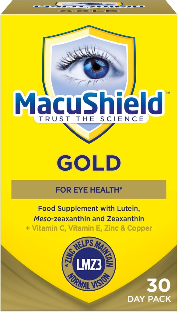 Macu Shield Gold toidulisand - 90 kapslit sisaldav pakend
