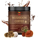 Mushroom Кава - 5 Грибна Адаптогенна суміш - Чоловічий гриб Lion's, Reishi, Cordyceps, Chaga і Туреччина Tail - Миттєвий гриб кави для Gut Здоров'я, імунітет і Brain Boost-5.11 oz