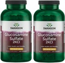 Swanson Glucosamine Sulfate 2Kcl 500 mg 400 Caps (2 Paket)