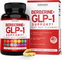 GLP-1 Tambahan 14 dalam 1 Formula (GLP1 Suplemen dengan Berin, ACV, Chromium, Cinnamon Ceylon, Turmeric & More) Dut Kesehatan & Metabolisme