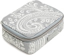 Performance Twill Travel Pill Organizátor, Cloud Gray Paisley