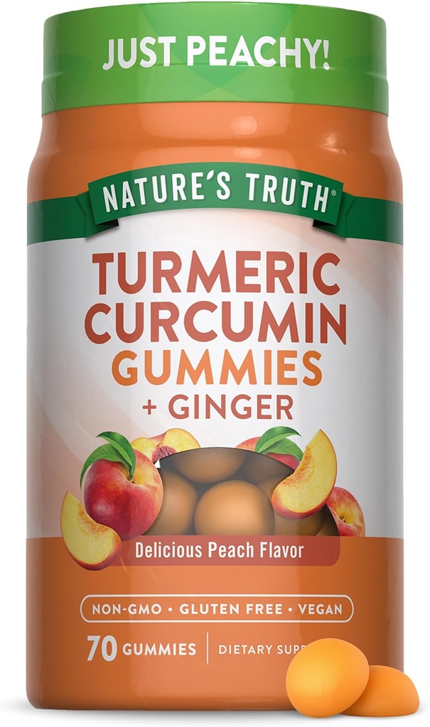 Nature's Truth Turmeric and Ginger Gummies (Ginger Gummies e Gummies)