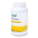 Klaire Labs SFI Health Serralase - Vegetarian Proteolytic Enzyme Blend with Serratia Peptidase & Bromelain for Digestion, Sourced from Papaya & Pineapple, Hypoallergenic (90 Enteric Coated Tablets)