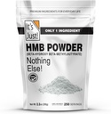 זה פשוט! אבקת HMB, 250g, Beta-Hydroxy Beta-Methylbutyrate, as Calcium HMB, Batch Tested Gluten Free, non-GMO, מתכת כבדה נבדקה, Keto Friendly (Unflaved, 250g)