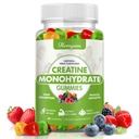 Creatine Monohydrate Gummies - 5g Creatine for Women Men, Enhanced Muscle Strength, Boost Focus and Endurance, Muscle Builder,L-Taurine + Vitamin B12,Vegan, Gluten-Free 80 Count