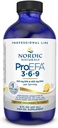 Nordic Naturals ProEFA 3-6-9, Lemon Flavor - 8 oz - 1270 mg Omega-3 - EPA & DHA lisätyn GLA - terve iho, kognitio, & positiivinen mieliala - ei GMO - 48 Servings