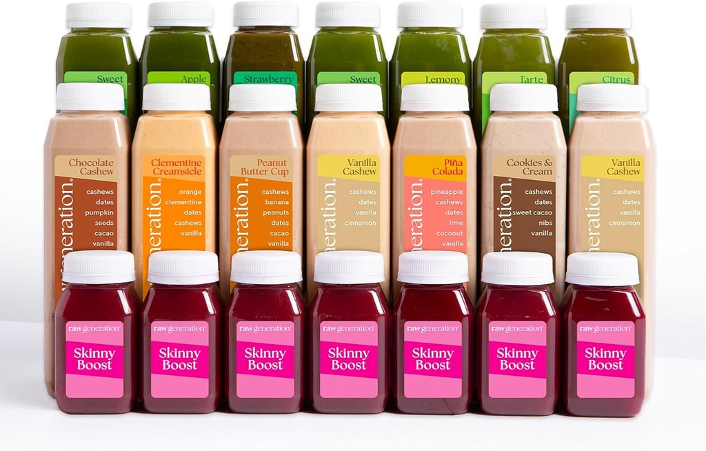 Raw Generation 7-dagars underhållsprogram - Post-Cleanse Weight Management System | Natural Gut Detox | Hållbart stöd för rena resultat | Förbättra Digestion & Eliminera uppblåsthet