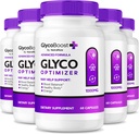 NutraRize (5 csomag) GlycoBoost - Official Glyco Boost Blood Support Formula, All Natural Capsules for Healthic and Stabil Levels, GlycoBoost Blood Vessel Cleaner, Glyco Boost Optimizer (300 kapszula)