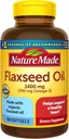 Flaxseed Oil 1400 mg Softgels, 100 Suskaičiuota širdies sveikatai