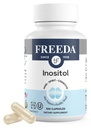 FREEDA Myo-Inositol 650mg – Mood, Calm & Wellness Support – 100 Caps | Pure Vitamin B8 inositol supplement for mood, calm & daily wellness support. Vegetarian, kosher & made in USA.