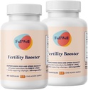 FullWell Fertility Booster para homens e mulheres Suporte Concepção para qualidade saudável do ovo, Motilidade do esperma e força