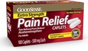 GoodSense Extra Strength Pain Relief - Acetaminophen Caplets 500 mg - Headache, Muscle Ache, Arthritis Relief, 100 Count