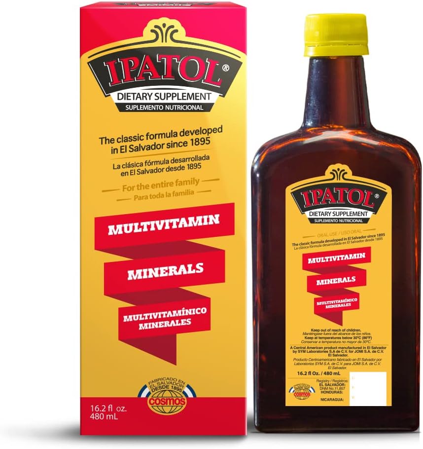 Multivitamin osagarria, 1895az geroztik. A bitamina, D, kaltzioa, burdina, manganesoa, sodioa, Potasioa. Suplemento multivitaminico, Desde 1895. A bitamina, D, Calcio, Hierro, Etc El Salvador.