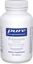 Pure Encapsulations Draslík (Citrate) - Essential Electrolyte Supplement to Support Nerve & Muscle Function, Adrenals, Hormones, Heart Health & Energy* - Dusičnan draselný Kapsule - 180 Kapsule