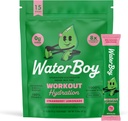 (原始内容存档于2018-09-29) (英语). Waterboy Workingout Hydrition QQ 2,960mg 糖无电解质 Powter Packets L-Glutamine + Vitamins → No Sugar, All Natural, Gluten Free → 15 Drinking Stick Mixes (Strawberry Lemonade).