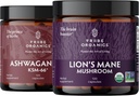 TRIBE SZERVES NOOTROPIC Duo - KSM66 Ashwagandha + Organic Lion 's Man - Beyond Focus, Awareness and Mind Health