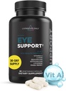 Livingood Daily Eye Support, 13- in-1 Vision Supplement with Lutein, Zeaxanthin, Astaxanthin, Vitamin A, Lycopene, Maki Berry & More, Promotes Zdravé oči, Blue Light Protection, Vegan, 60 Kapsle