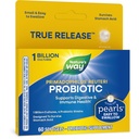 Nature's Way Primadophilus Reuteri Probiotic Pearls for Men and Women, Digestive and Immune Health*, 1 Billion Culture, 4 Probiotic Strains, Survives Stomach Acid, 60 Softgels