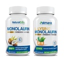 Natural Cure Labs Bundle: Premium Monolaurin 600mg + L-Lysine with Monolaurin 1:1 Ratio
