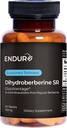 Endur Dihydroberine SR, apoya la salud del azúcar en la sangre y el metabolismo, ideal para la gestión del peso, libre de gluten, 150 mg (60 Tablas)