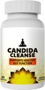 Candida Cleanse - Gut & Colon Support - 60 Kapsle - Přírodní Bylinné Formule pro muže a ženy - Střevní Detox & Anti Yeast Podpora s Oregano Leaf, Wormwood, Black Walnut, Capril Acid