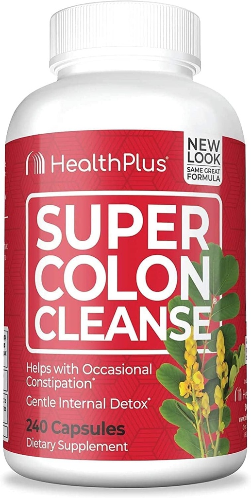 Cấp Y tế, Siêu Colon Cleanse, 500 mg, 60 Capsules - 2pc