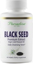 Paradise Black Seed Oil, Rikas Antioksüdandid, Immune Supporting, Super Potent, Ultra Pure, Vegan, Non GMO, Gluteenivaba, 60 Softgels
