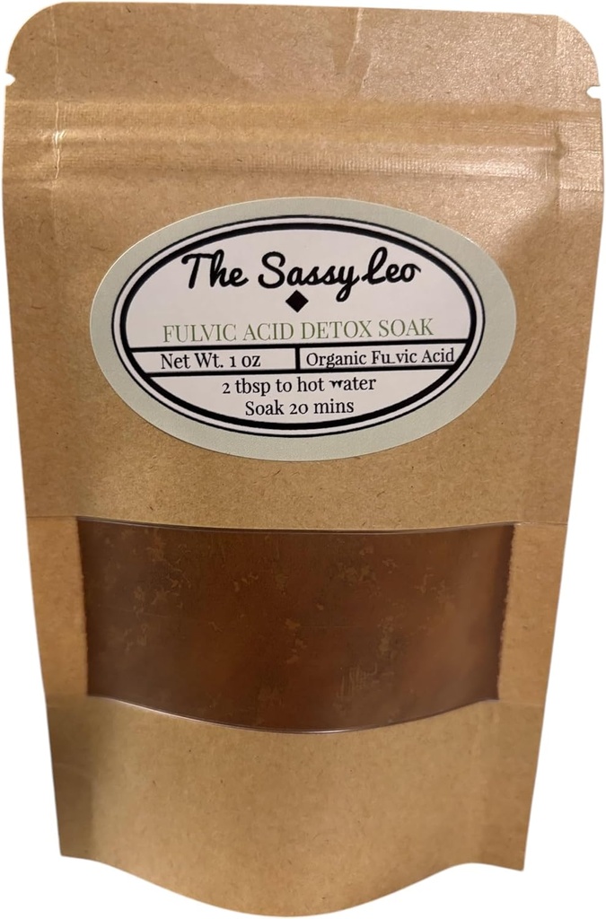 Genericky Fulvic Acid Detox Bath 1oz, Brown