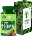 Generisches Vitamin B Complex 100% RDA - 200 Tabletten / Kapseln - B Vitamins Supplement (B1, B2, B3, B5, B6, B7, B9, B12), Grün