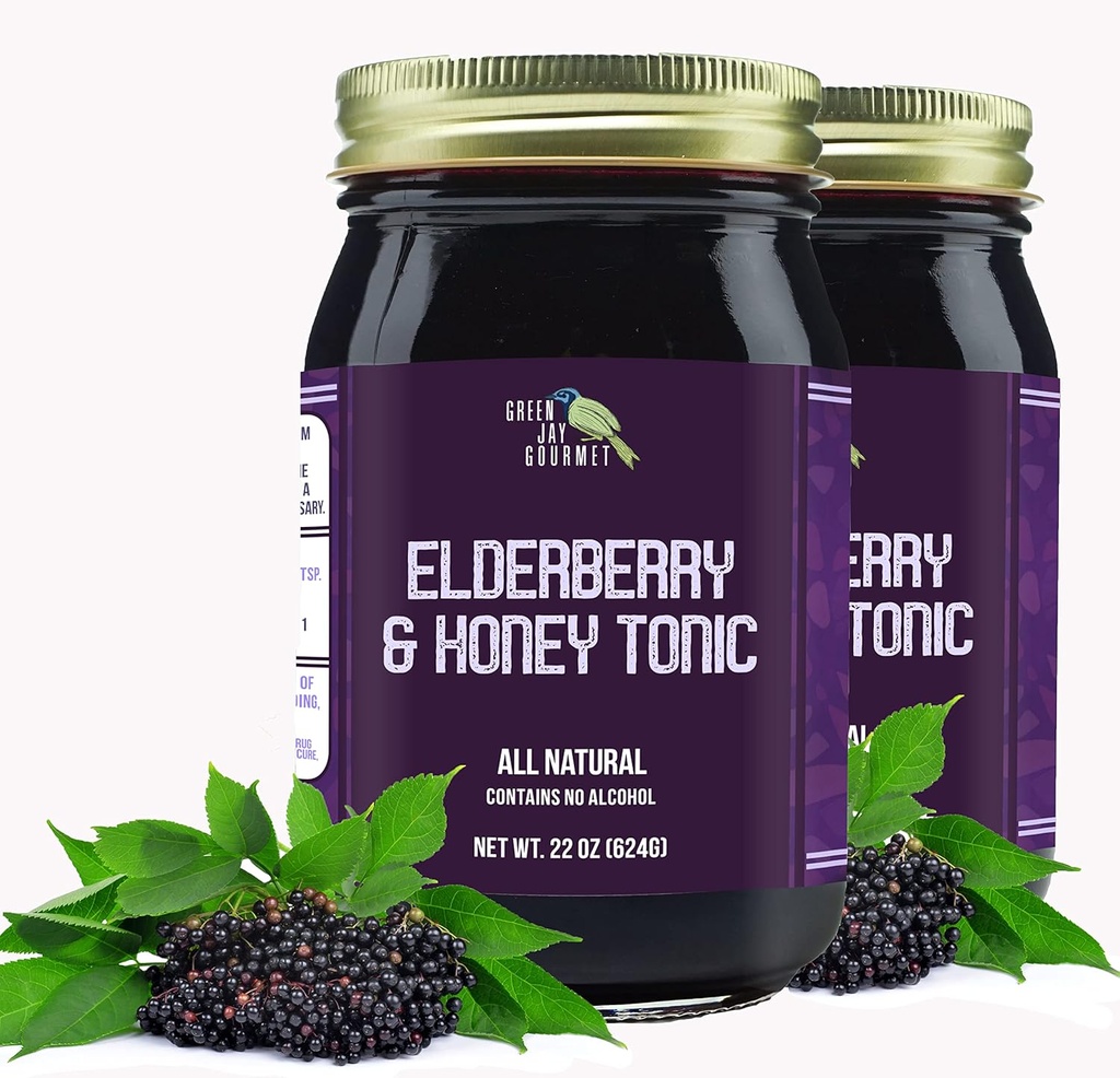 Green Jay Gourmet Elderberry Tonic 
