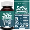 Plant Aminos Organic Essential Amino Acids (EAAs) " BCAA - 100% Plant-Based Raw, Vegan - All 9 Amino Acids with 18 Total Amino Acids (360 Tablets)